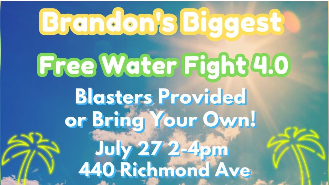 Brandon's Biggest Water Fight 4.0