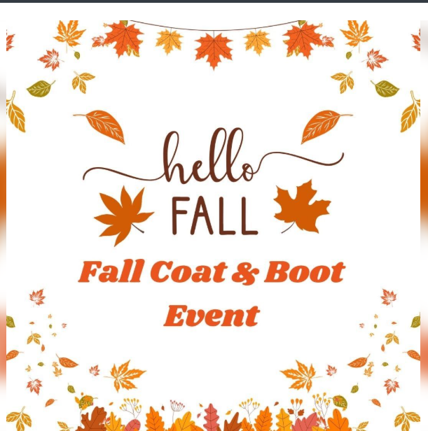 Fall Coat & Boot Event